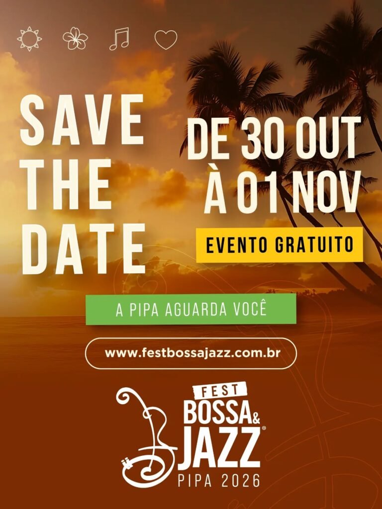 Fest Bossa & Jazz amplia seu mosaico musical e anuncia novos nomes para Pipa