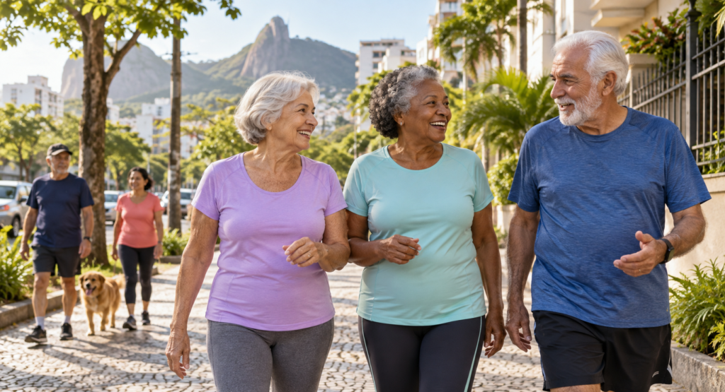 Não é só exercício e alimentação: idosos também precisam deste hábito para envelhecer melhor