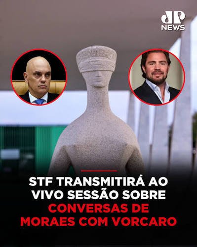 STF confirma transmissão ao vivo de sessão para analisar caso Moraes