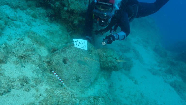 A impressionante descoberta do naufrágio mais antigo do mundo na costa da Turquia