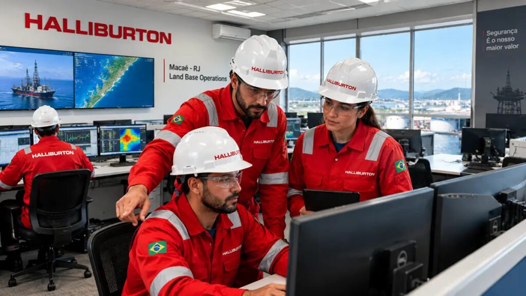 Multinacional Halliburton abre vagas no Brasil para trabalhar em Macaé, Mossoró e home office nas áreas de petróleo, offshore, manutenção e tecnologia