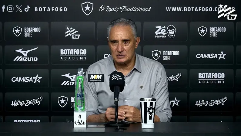 Tite vê ‘alternância de momentos’ em Botafogo 1 x 2 Vasco e resume: ‘Efetividade também conta no futebol’